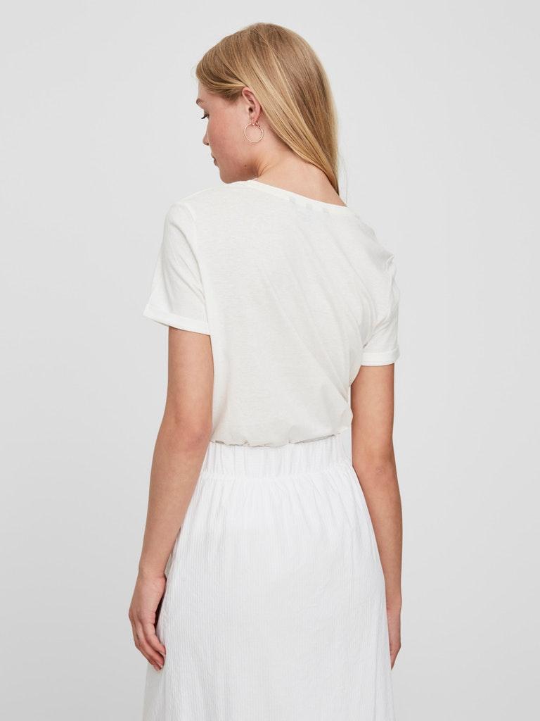 VERO MODA Damen  T-Shirt VMPOLLY SS TOP BOX GA