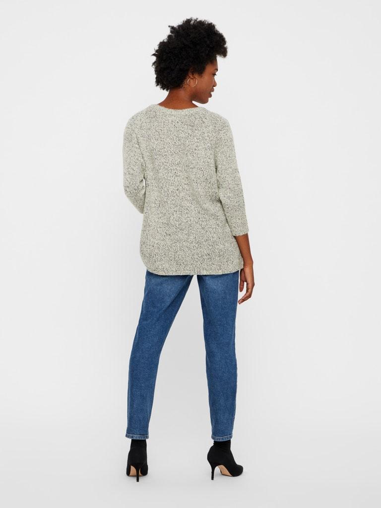 VERO MODA Damen Bluse VMLISA JIVE  3/4 OVERSIZE BLOUSE