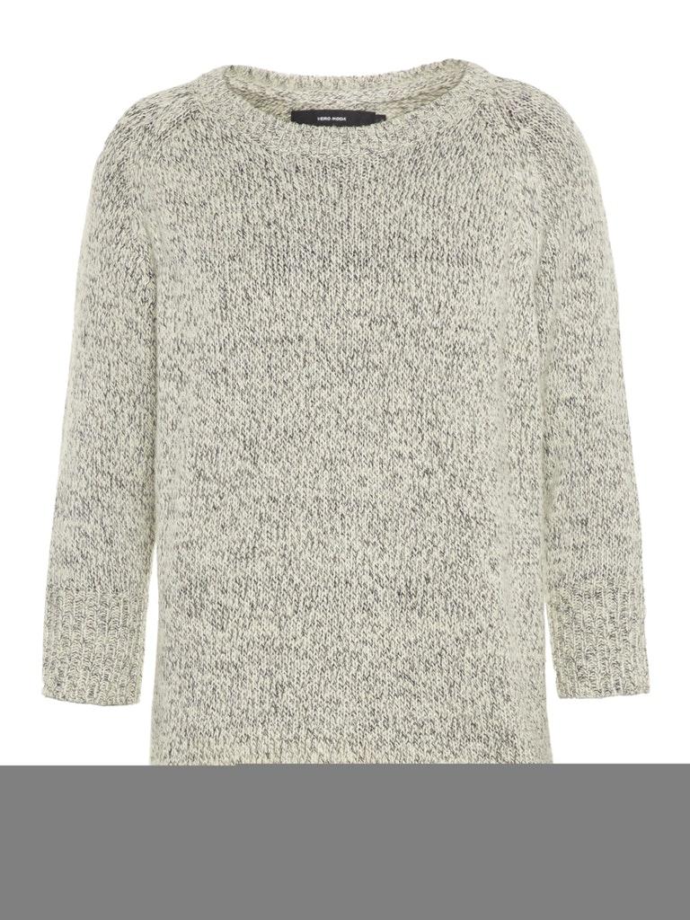 VERO MODA Damen Bluse VMLISA JIVE  3/4 OVERSIZE BLOUSE