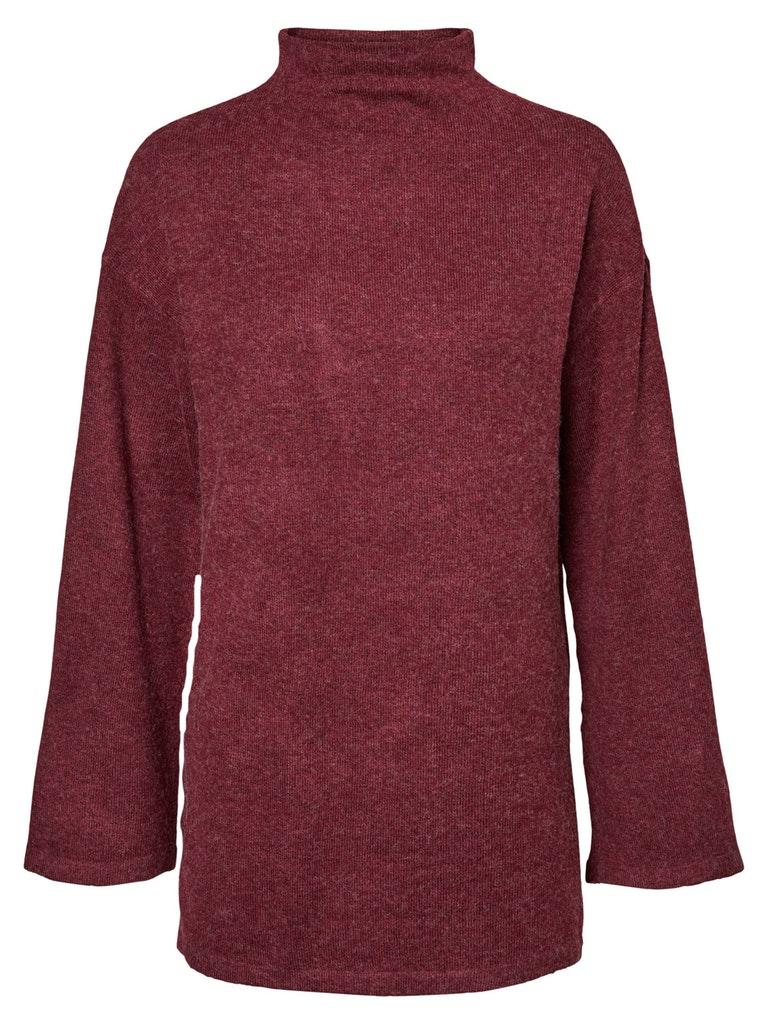 VERO MODA Damen  Pullover VMCOLMA BRILLIANT LS FUNNELNECK