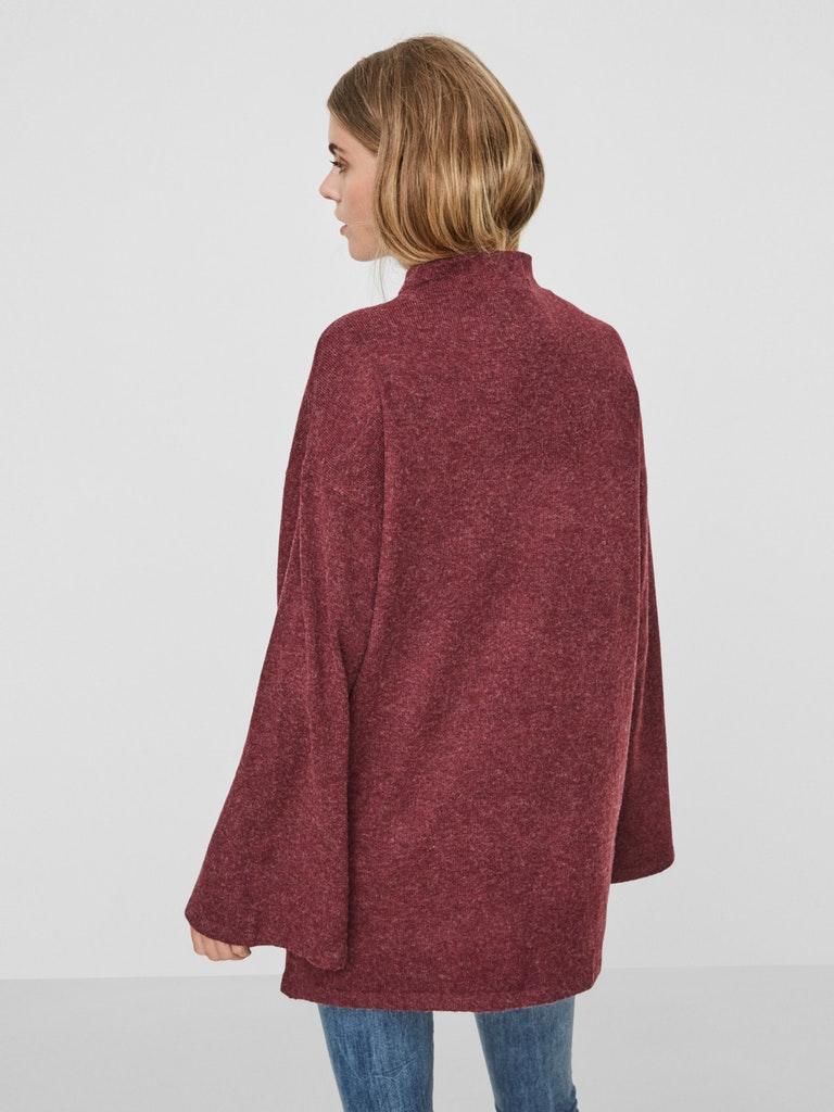VERO MODA Damen  Pullover VMCOLMA BRILLIANT LS FUNNELNECK