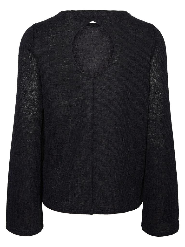 VERO MODA Damen Bluse VMKARA LS KEY HOLE BLOUSE