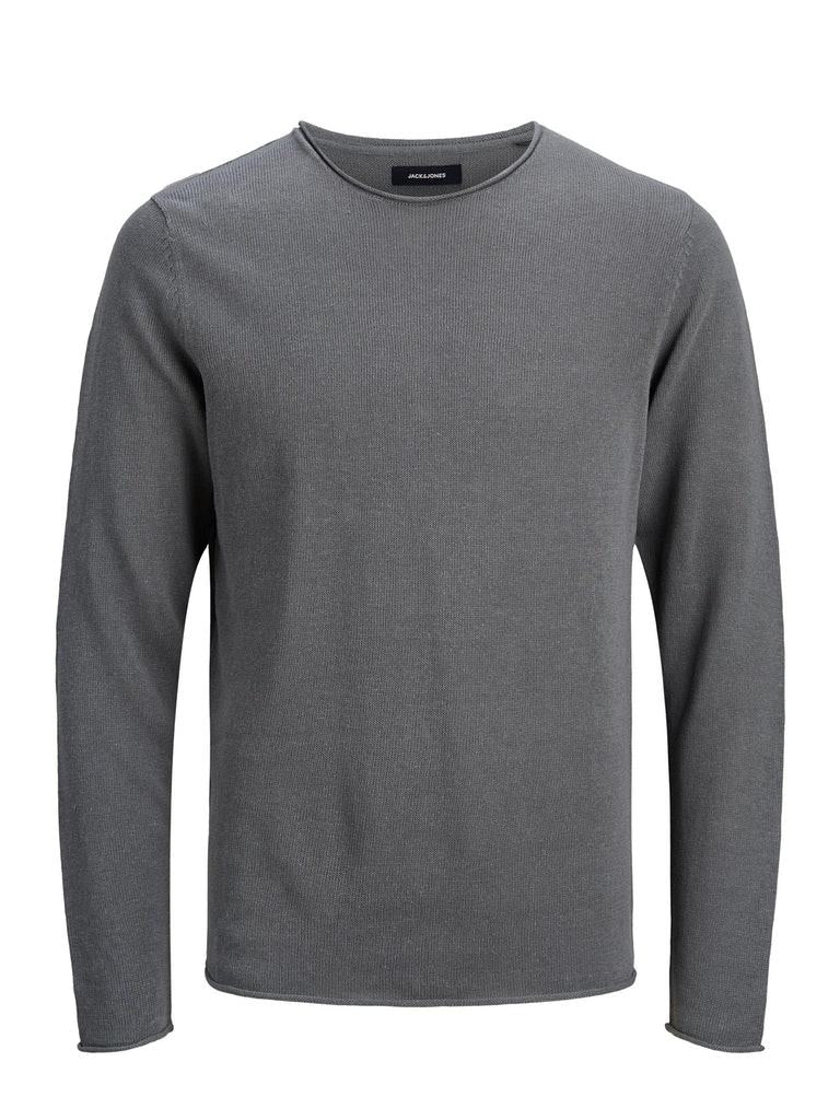 Jack & Jones Herren Pullover JWHLINEN KNIT CREW NECK