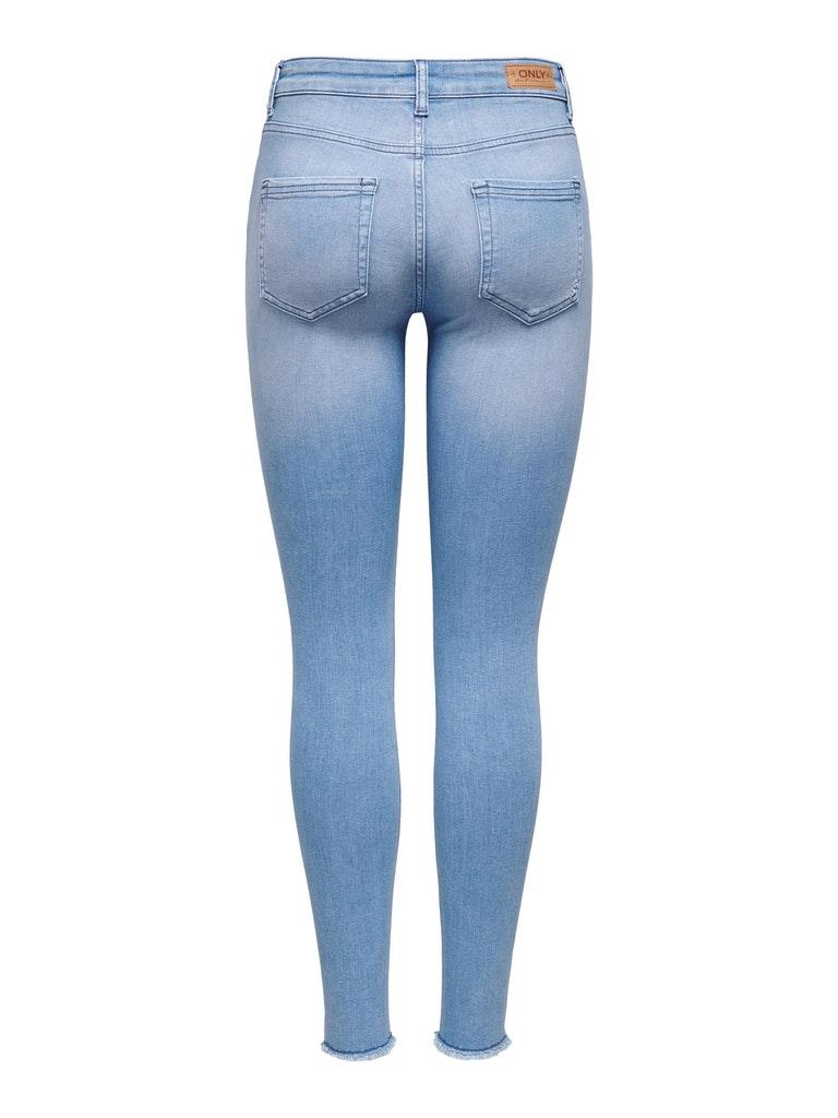 ONLY Damen Jeans ONLBLUSH MID SK AK R REA4347 TALL NOOS