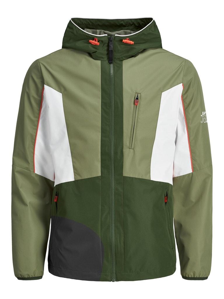 Jack & Jones Herren Jacke JCOCARSON LIGHT JACKET HOOD LTN