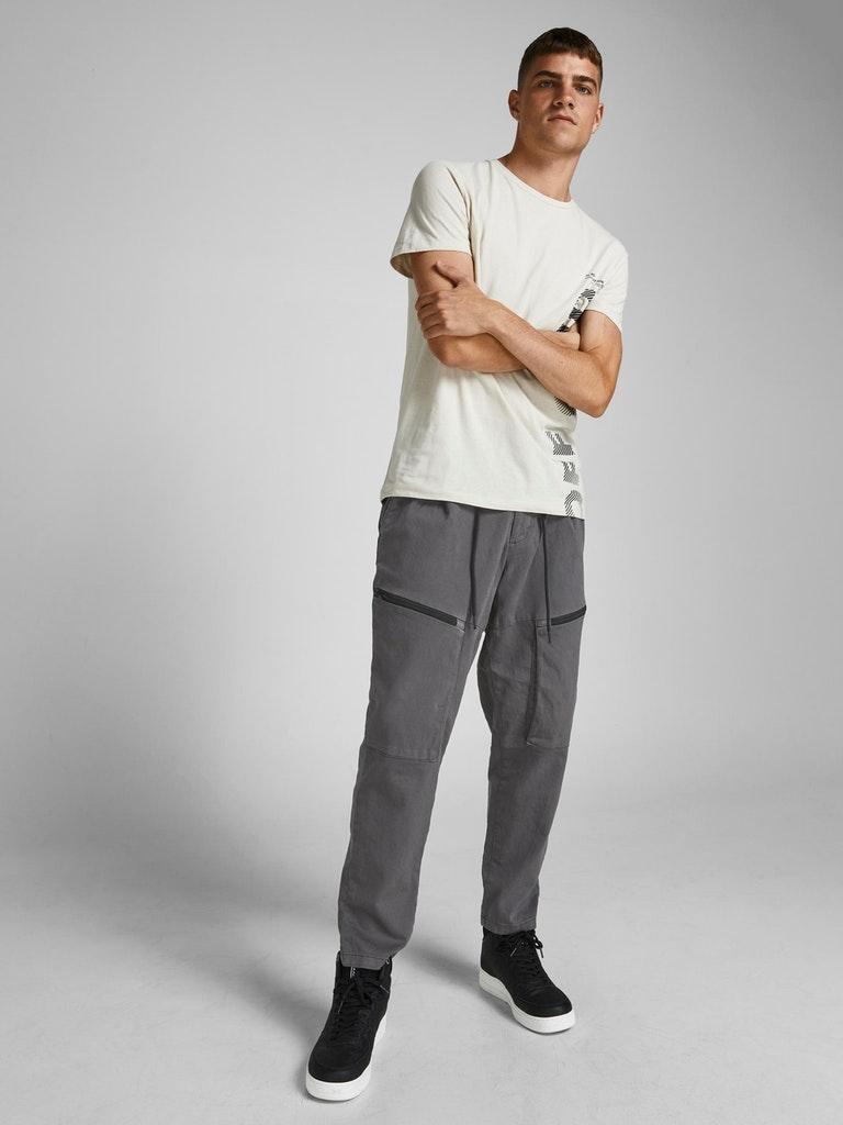 Jack & Jones Herren Hose JJIACE JJBOND TAPERED AKM ASPHALT