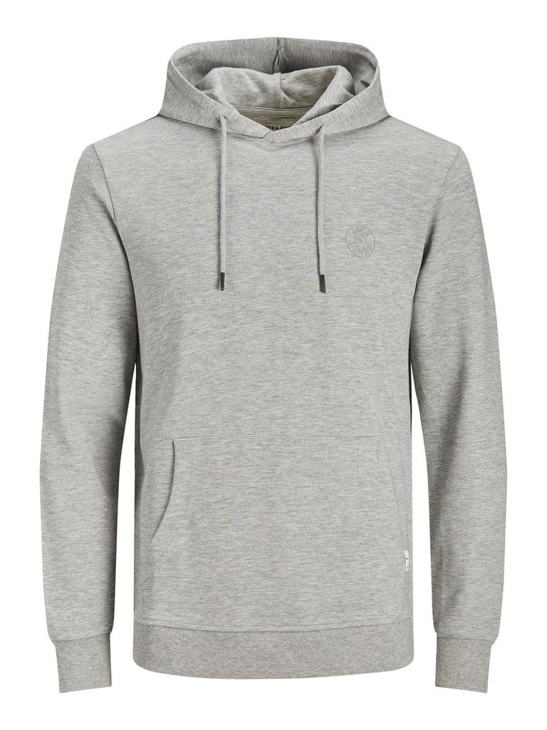 Jack & Jones Herren Hoodie JJEBASIC LOGO SWEAT HOOD NOOS