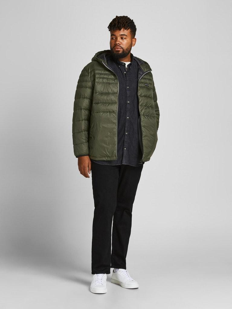 Jack & Jones Herren Hoodie JJEACE PUFFER HOOD PS NOOS