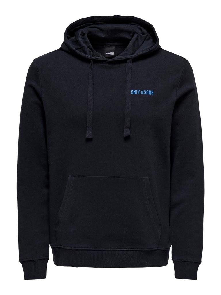 ONLY&SONS Herren Hoodie ONSTRISTAN REG LOGO SWEAT HOODIE