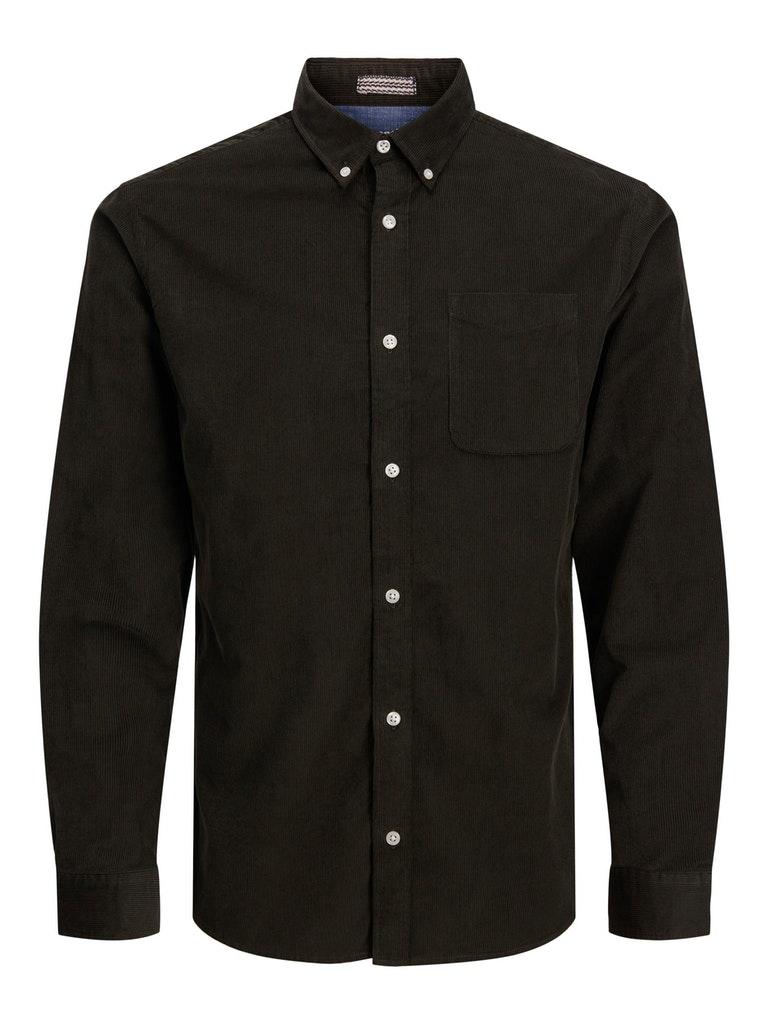 Jack & Jones Herren Hemd JJECLASSIC CORDUROY SHIRT L/S SN