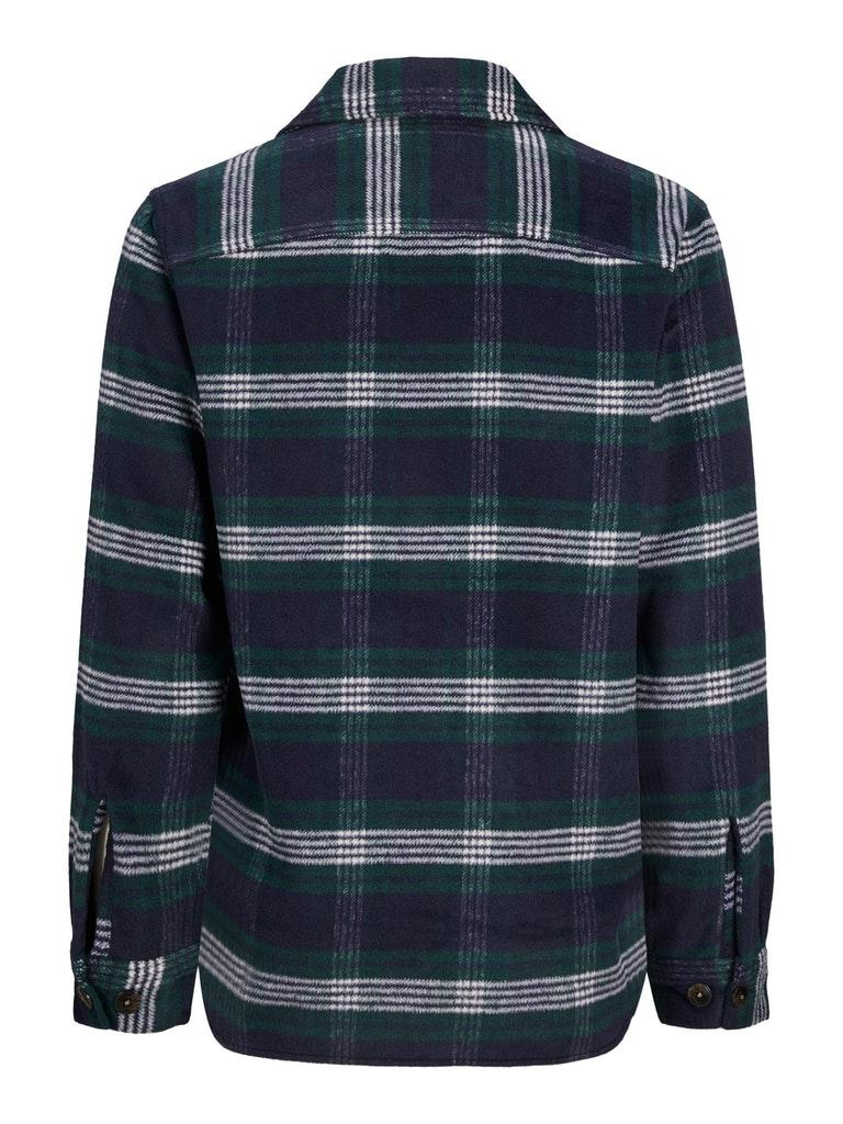 Jack & Jones Herren Hemd JOROLLIE CHECK OVERSHIRT LS SN