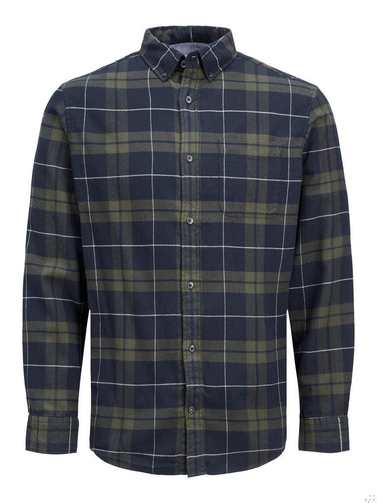 Jack & Jones Herren Hemd JJECLASSIC CHECK SHIRT L/S AU22 SN