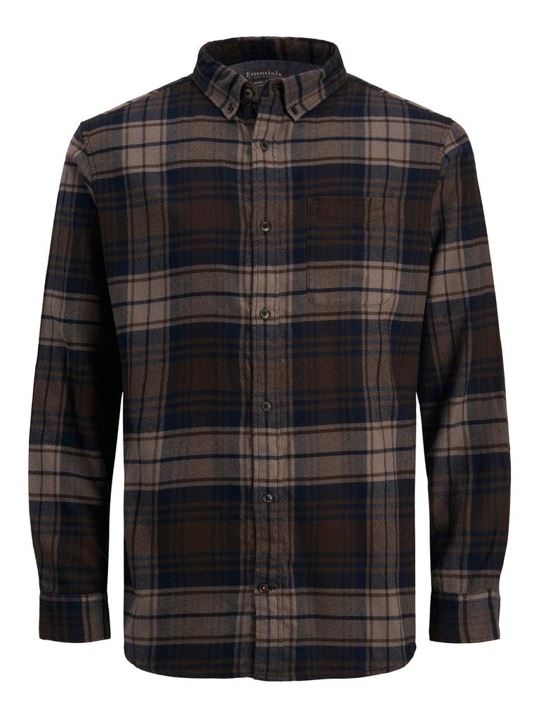 Jack & Jones Herren Hemd JJECLASSIC CHECK SHIRT L/S AU22 SN