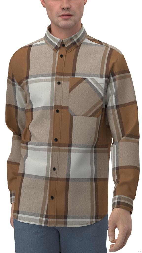 Jack & Jones Herren Hemd JOROWEN FAST CHECK SHIRT LS FST