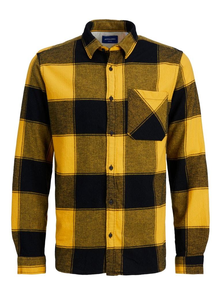 Jack & Jones Herren hemd JOROWEN CHECK COMFORT SHIRT LS NOOS