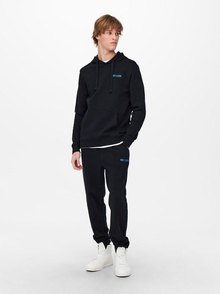 ONLY&SONS Herren Hoodie ONSTRISTAN REG LOGO SWEAT HOODIE