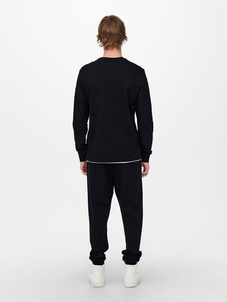 ONLY&SONS Herren Hose ONSTRISTAN REG LOGO SWEATPANT