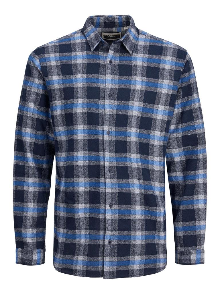 Jack & Jones Herren Hemd JCOBERG SHIRT  LS LN AW 22