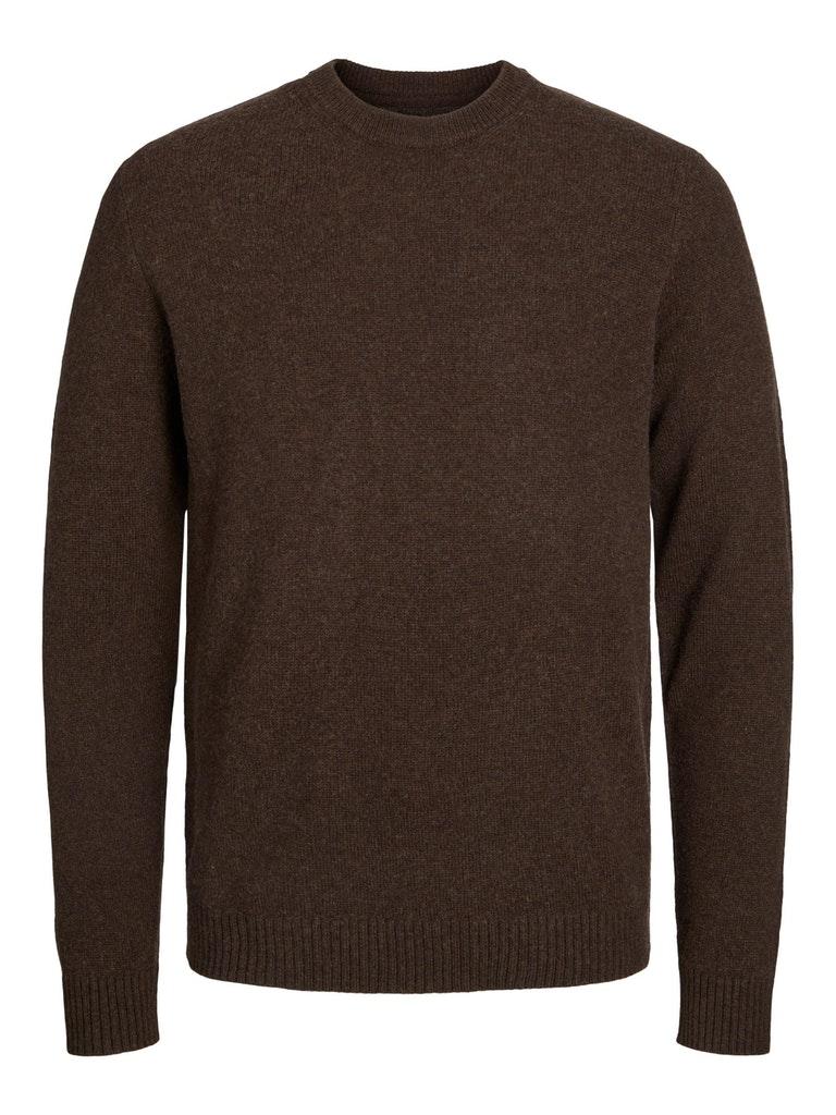 Jack & Jones Herren Pullover JPRCCLAMBSWOOL KNIT CREW NECK LN
