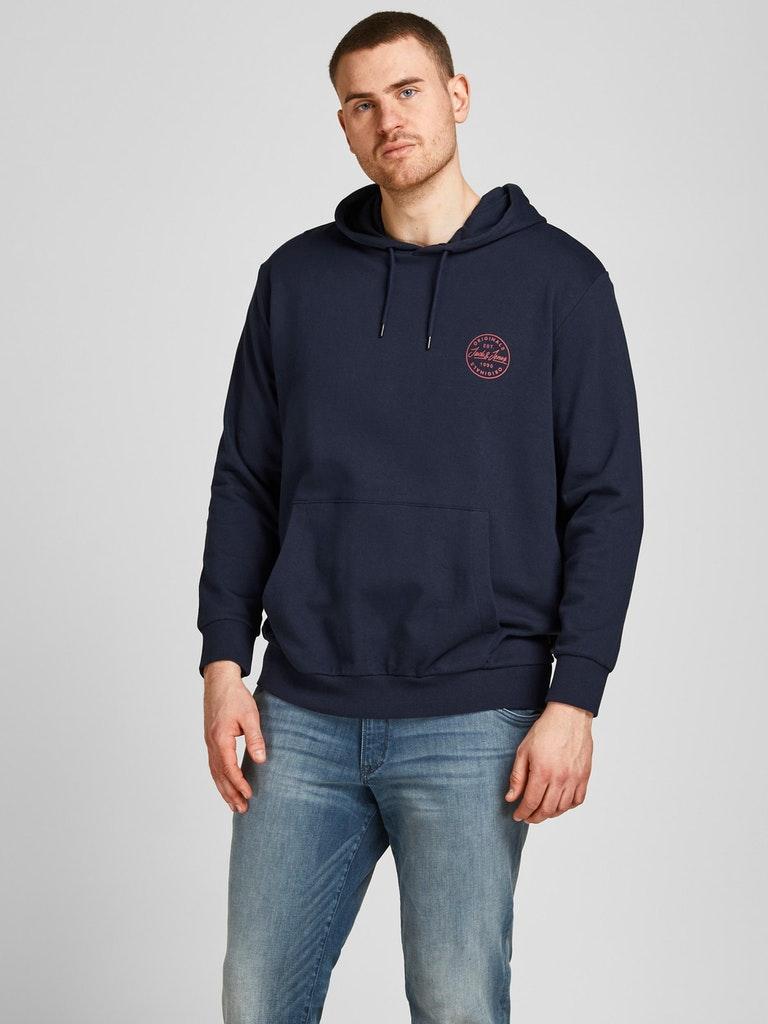 Jack & Jones Herren Hoodie JJESHARK SWEAT HOOD NOOS PLS