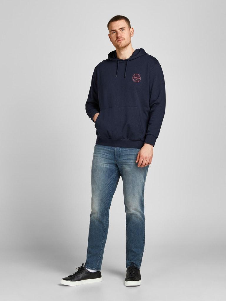 Jack & Jones Herren Hoodie JJESHARK SWEAT HOOD NOOS PLS