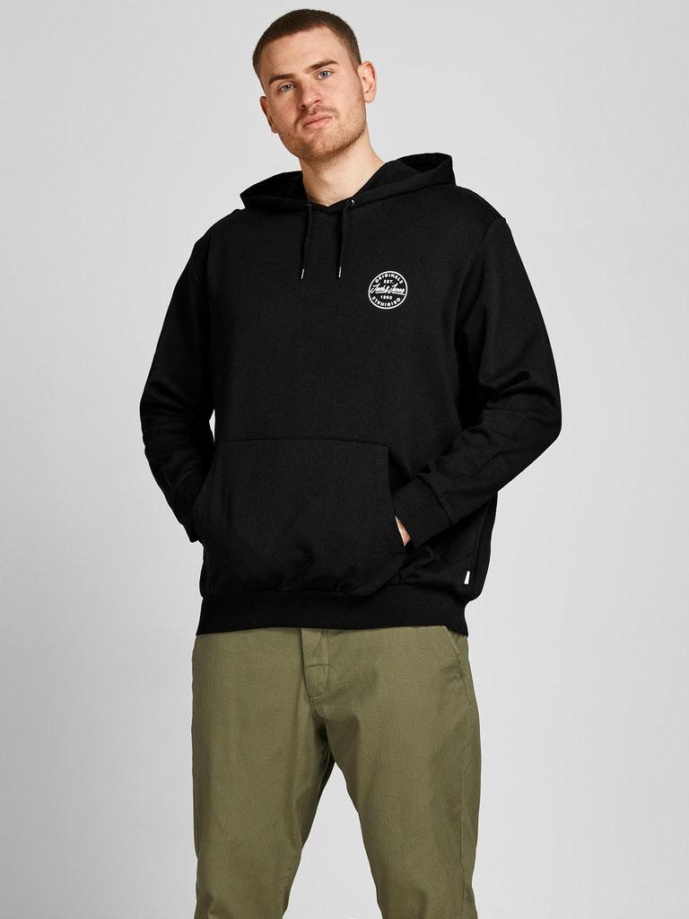 Jack & Jones Herren Hoodie JJESHARK SWEAT HOOD NOOS PLS