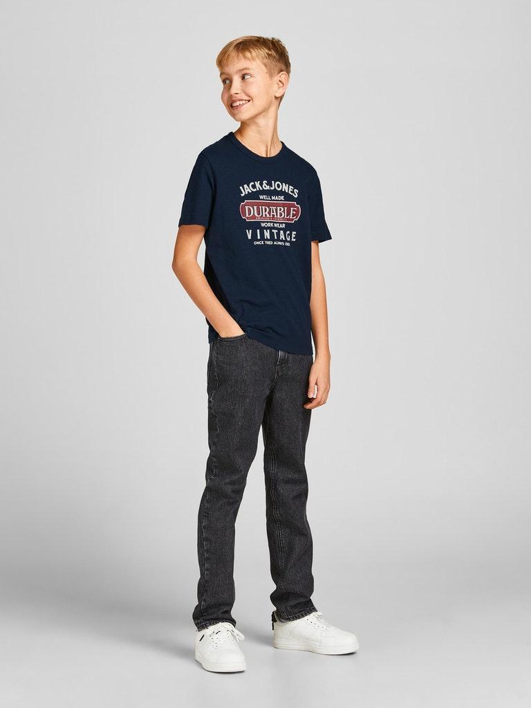 Jack & Jones Jungen T-Shirt JJEDENIM TEE SS O-NECK SN JNR