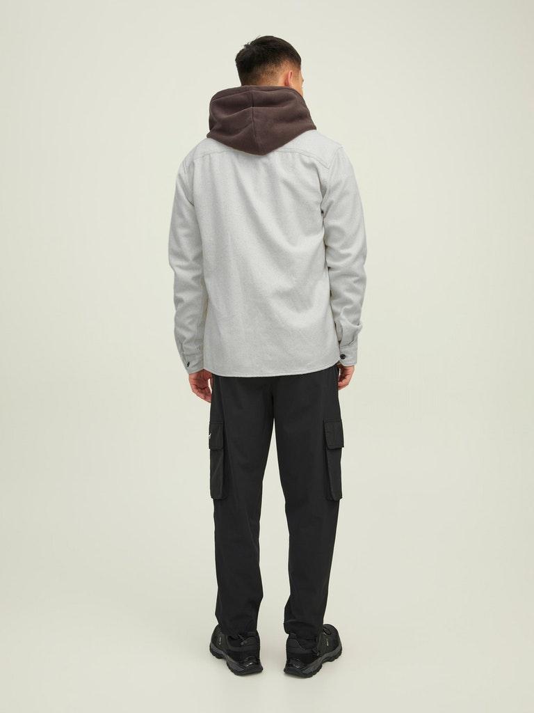 Jack & Jones Herren hemd JPRMARK TWILL OVERSHIRT L/S SN