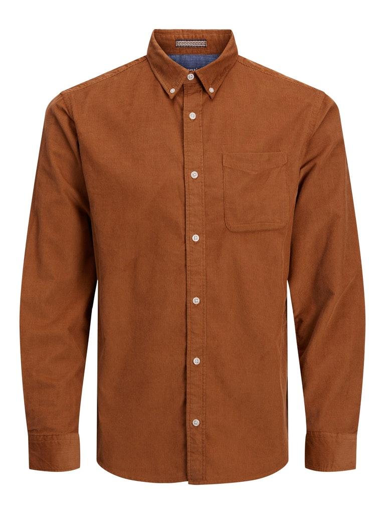 Jack & Jones Herren Hemd JJECLASSIC CORDUROY SHIRT L/S SN