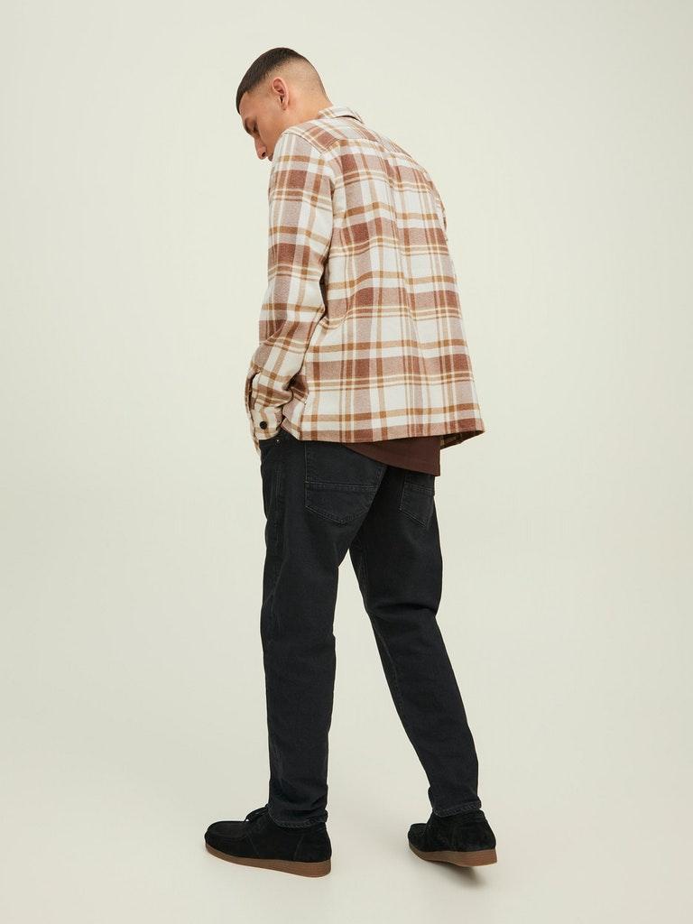 Jack & Jones Herren hemd JPRMARK TWILL OVERSHIRT L/S SN
