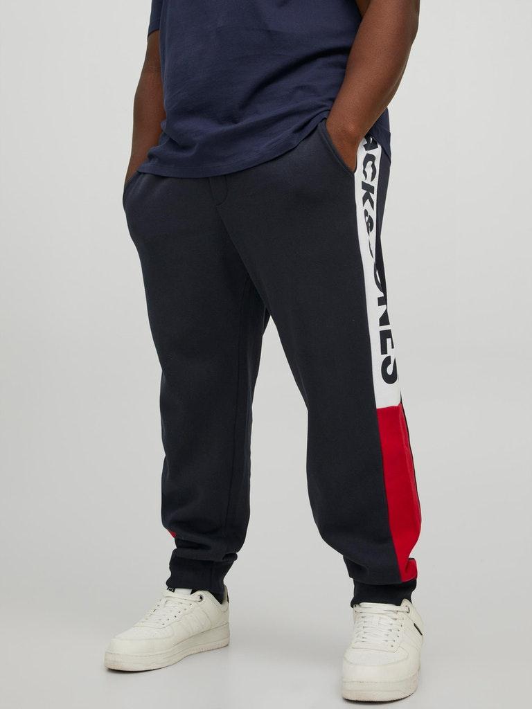 Jack & Jones Herren Jogginghosen JPSTWILL LOGO JJBLOCK SWEAT P VG  PS NOO