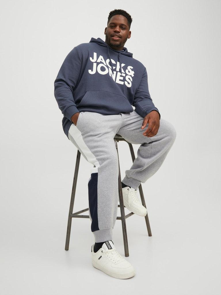Jack & Jones Herren Jogginghosen JPSTWILL LOGO JJBLOCK SWEAT P VG  PS NOO