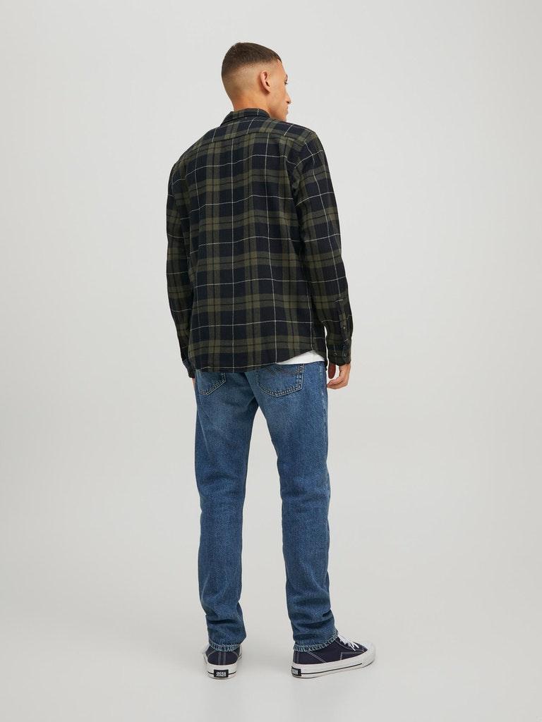 Jack & Jones Herren Hemd JJECLASSIC CHECK SHIRT L/S AU22 SN