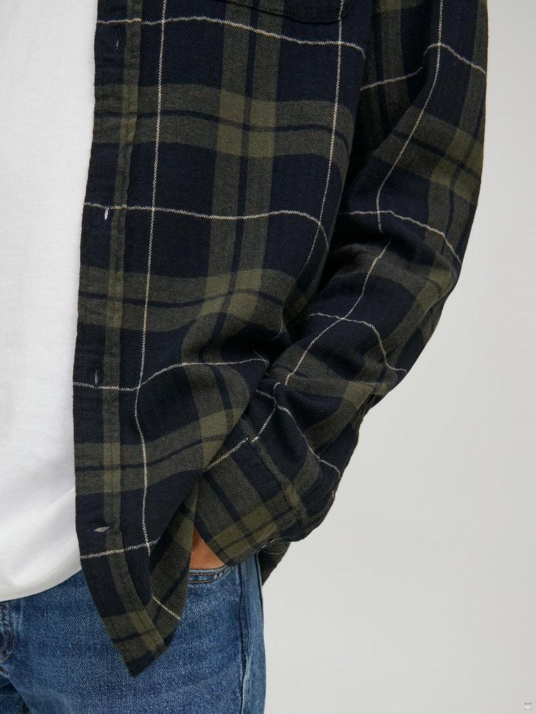 Jack & Jones Herren Hemd JJECLASSIC CHECK SHIRT L/S AU22 SN