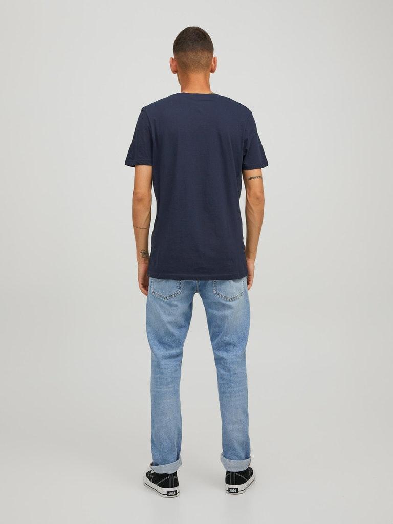 Jack & Jones Herren T-Shirt JORNATE TEE SS CREW NECK SN