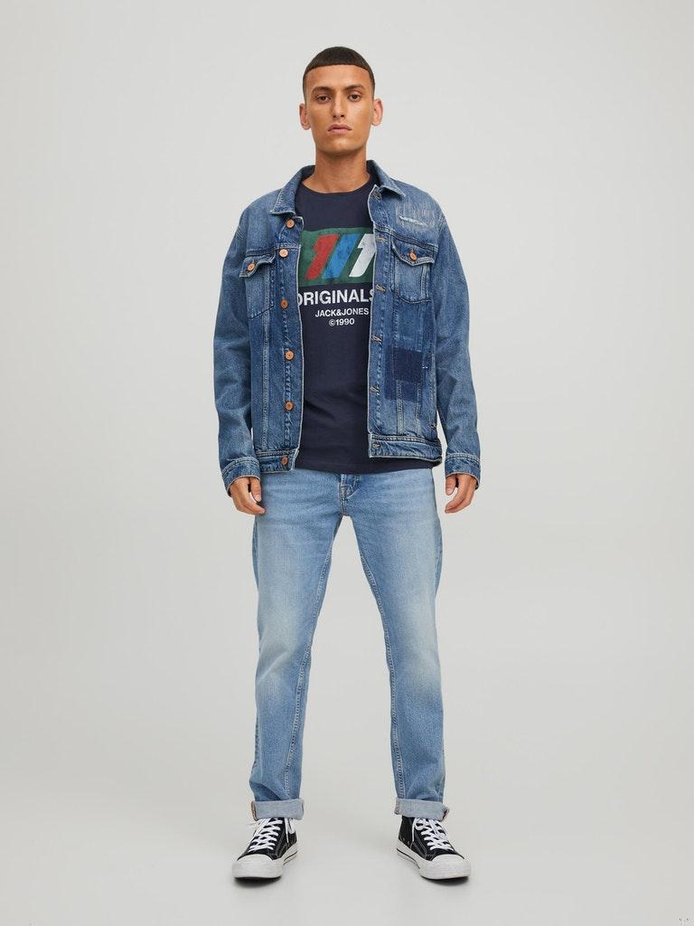 Jack & Jones Herren T-Shirt JORNATE TEE SS CREW NECK SN