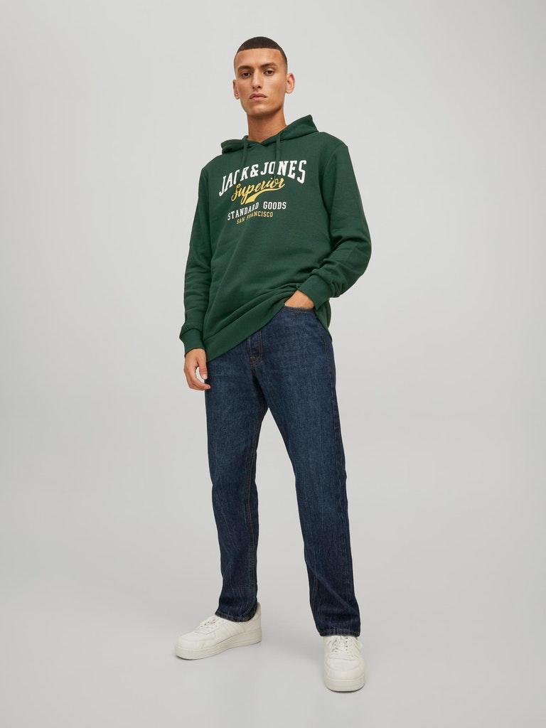 Jack & Jones Herren Hoodie JJELOGO SWEAT HOOD 2 COL 22/23 NOOS
