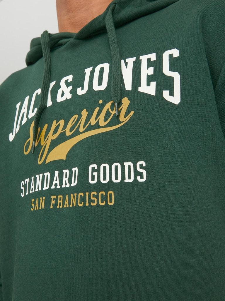 Jack & Jones Herren Hoodie JJELOGO SWEAT HOOD 2 COL 22/23 NOOS