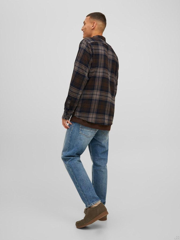 Jack & Jones Herren Hemd JJECLASSIC CHECK SHIRT L/S AU22 SN