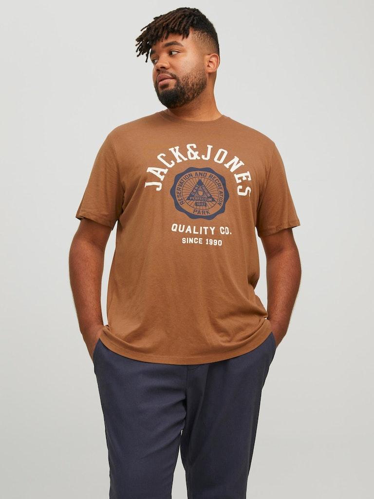 Jack & Jones Herren T-Shirt JJELOGO TEE SS O-N 2COL 22/23 NOOS PLS