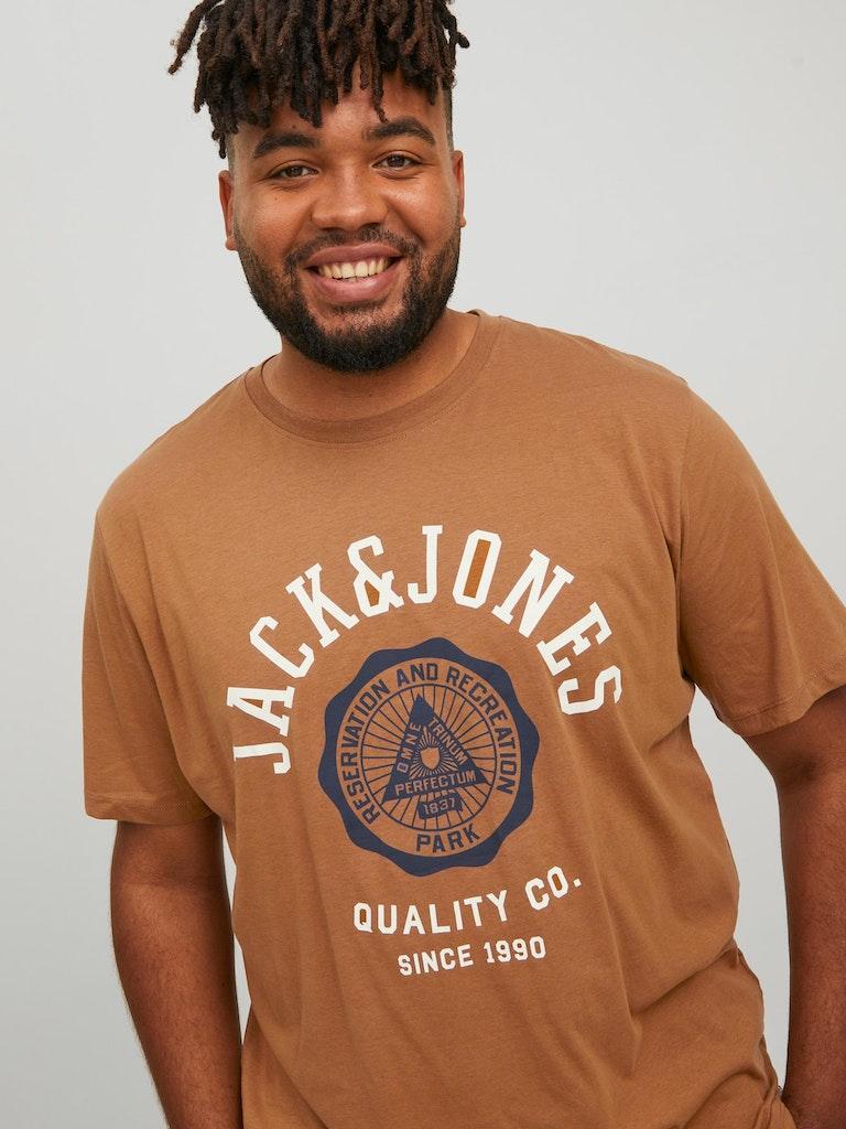 Jack & Jones Herren T-Shirt JJELOGO TEE SS O-N 2COL 22/23 NOOS PLS