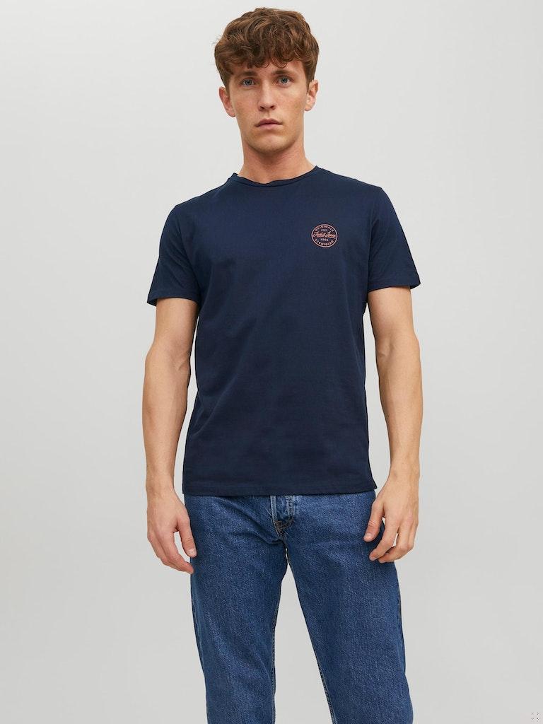 Jack & Jones Herren T-Shirt JJESHARK TEE SS CREW NECK NOOS