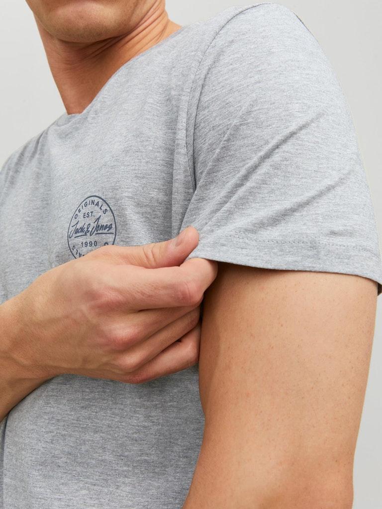 Jack & Jones Herren T-Shirt JJESHARK TEE SS CREW NECK NOOS