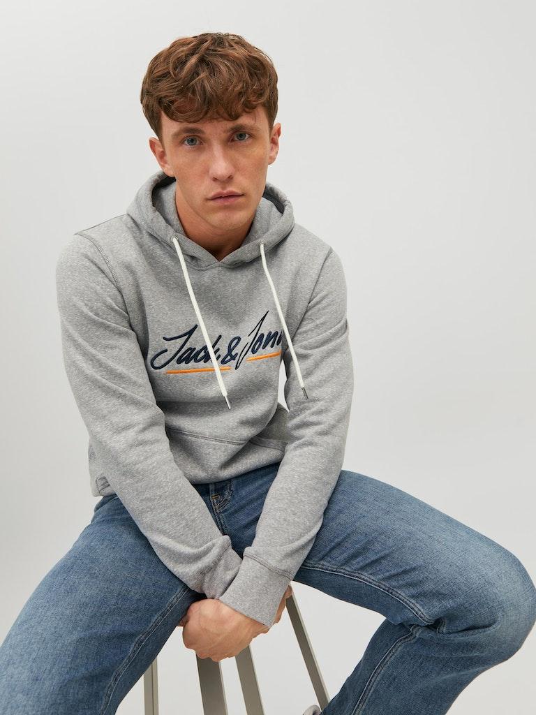 Jack & Jones Herren Pullover JORTONS UPSCALE SWEAT HOOD NOOS