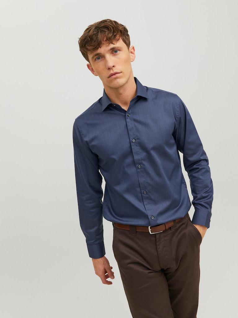Jack & Jones Herren Hemd JPRBLAROYAL SHIRT L/S NOOS