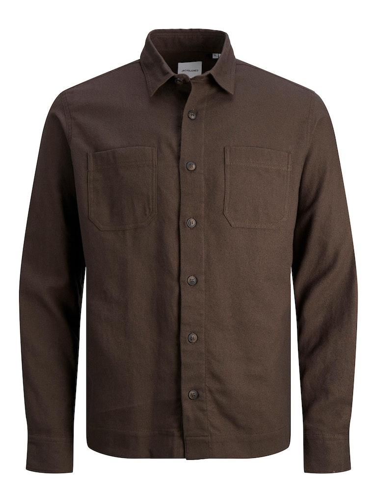 Jack & Jones Herren Hemd JJLOGAN AUTUMN SOLID SHIRT LS GER