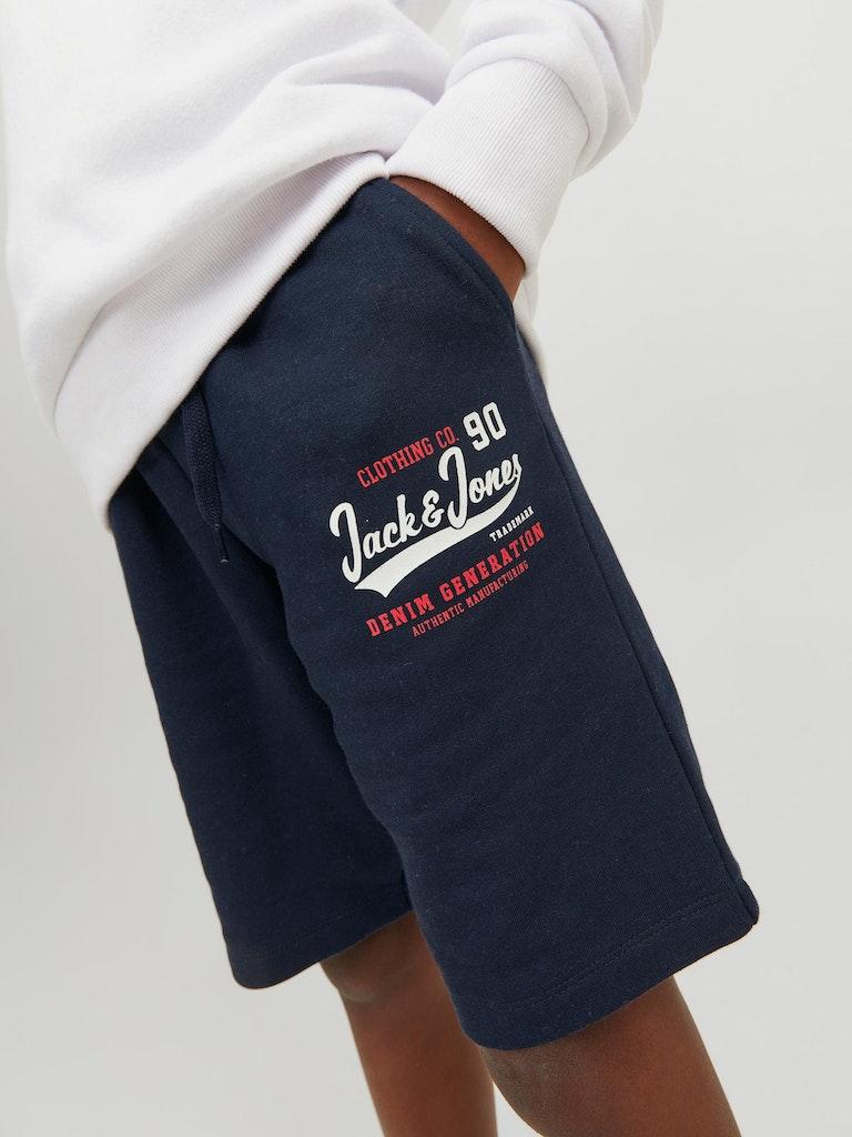 Jack & Jones Jungen Shorts JPSTLOGO SWEAT SHORTS 2 COL 22/23  JNR