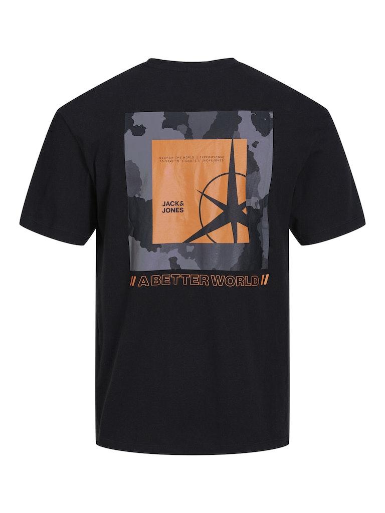 Jack & Jones Herren T-Shirt JCOFILO TEE SS CREW NECK SN