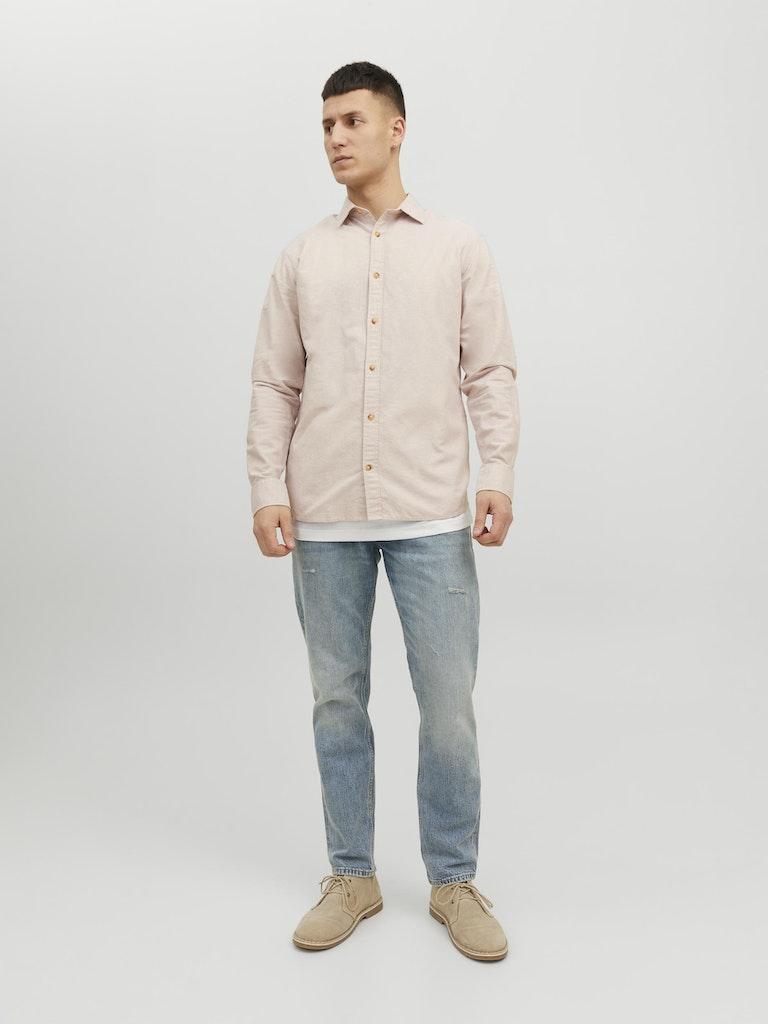 Jack & Jones Herren Hemd JJESUMMER SHIRT L/S S23 SN