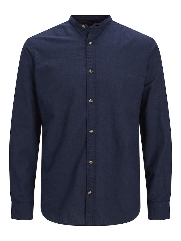 Jack & Jones Herren Hemd JJESUMMER BAND SHIRT L/S S22 NOOS